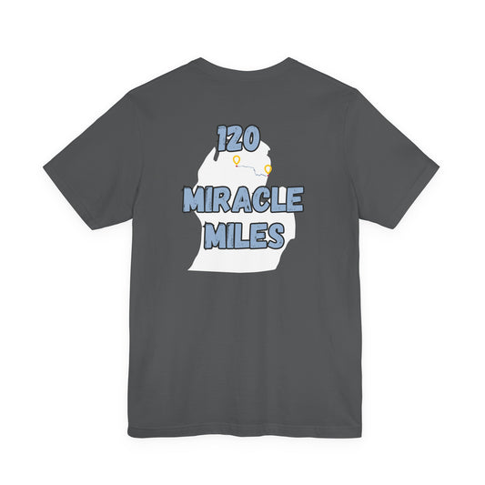120 Miracle Miles T-Shirt – Asphalt